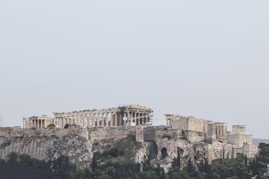 Luxury Acropolis View Duplex Penthouse In Thiseio 155M2 Atenas Exterior foto
